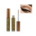 Hacaus Liquid eyeliner set Glitter Liquid Eyeliner Waterproof Shimmer Silver Gold Metallic Colorful Eyeliners Eyeshadow Makeup 1PCS 06 Light Gold