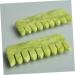 Plafope Jade Massage Comb Set - 2 Pieces Scalp & Body Massager | Jade Hairbrush & Scratch Tool for Ultimate Relaxation - Buy Online on GoSupps.com