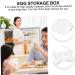 KOMBIUDA Egg Storage Box Tray Storage Drawer Fridge Fresh Egg Holder Egg Storage Case Server Universal Assorted Color 14.8x9.7x2cm - Buy Online on GoSupps.com