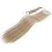Ponytail Extension Wrap Around Hairpiece 32 Inch - Straight Sandy Blonde & Bleach Blonde | Clip in Ponytail Hair Extensions for Women - Buy Online on GoSupps.com