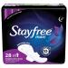 Stayfree Maxi Pads Overnight with Wings 28 Count 28 Count (Pack of 1)