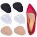 3 Pairs Heels Cushion Pads Gel Metatarsal Pads (Adhesive-Backed) Ball of Foot Cushions Foot Pain Relief Pads Shoe Heel Cushion Inserts Ball of Foot Cushion Pads Ball Foot Cushions Foot Gel Pads