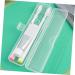 Exceart Transparent Toothbrush Case & Travel Holder | Clear Plastic Organizer for Toothbrushes & Toothpaste - Buy Online on GoSupps.com