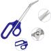 2 Pack Long Handle Toenail Clippers for Seniors & Pregnant Women - Stainless Steel Toe Nail Cuticle Scissors - Buy Online on GoSupps.com