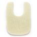 Wide U Shaped Felt Callus Horseshoe Pads - Adhesive Foot Pads That Protect Calluses from Rubbing On Shoes - 1/8 - 25 Pack