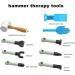 Orthopedic Hammer Therapy Tool 7PC Spinal Shock Massage Equipment for Osteopathic Care - Buy Online on GoSupps.com
