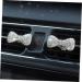 Buy Mobestech Zinc Alloy Air Vent Clips - Stylish Car Interior Accessories with Rhinestones - Buy Online on GoSupps.com