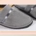Buy Tianmao 5 Pairs Coral Fleece Closed Toe Hotel Slippers | Universal Size Gray | Perfect for Spa Parties & Travel - Buy Online on GoSupps.com