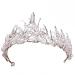 Miranda's Bridal Women's Bridal Tiaras Pageant Queen Crown Pearl Headbands for Shooting