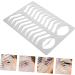 SKISUNO Eyebrow Template Mold Brow Stencil Lip Makeup Stencil Eyebrow Shaping Stencil Modify Makeup Tools - Buy Online on GoSupps.com