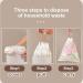 Trash Bags Small - Portable Drawstring Garbage Bags Unscented Bathroom Wastebasket Trash Bag with Strong Load-Bearing Capacity Shakven 30pcs - Buy Online on GoSupps.com