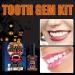 Halloween DIY Tooth Gem Kit - Tooth Jewelry Set with Glue & Light Curing for Reflective Dental Decoration - Buy Online on GoSupps.com