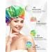 Mikimini Unicorn Shower Hood for Women & Kids - Reusable Double Waterproof Soft PVC Lining 2-Pack - Buy Online on GoSupps.com