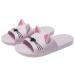 Vunavueya shower and bathing shoes flip-flops for children and adults young girls bathing flaps women men's slippers beach mules large 30-44 35/36 EU new violet