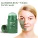 Green Tea Blackhead Remover & Purifying Clay Mask Stick - 2 Pack for Deep Pore Cleansing and Skin Brightening - Men and Women - Buy Online on GoSupps.com