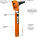 Cross Canada 11-092 Physician Fiber Optic LED Pocket Otoscope Diagnostic Set Professional Otoscope for Physician Medical Student Nursing Student Doctor Nurse (Tangerine) - Buy Online on GoSupps.com