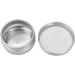 Pavewood 75x 15Ml Aluminium Tin Make Up Candle Pots Capacity Empty Big Cosmetic/Candle//Hair Product - Buy Online on GoSupps.com