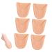 Holibanna 3 Pairs Toe Protector Ballet Toe Pad Ball of Protectors Toe Topper Socks Toe Covers Toe Cushions Dance Pad Toe Pads for Shoes Pointe Shoes Protectors Toe Caps Tire Miss Sebs