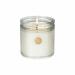 White Amaryllis & Rosemary - Textured Glass Candle