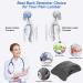 Bakkeny Lumbar Vertebrae Back Support Pillow - Pain Relief for Lower Back | Column Traction - Black - Buy Online on GoSupps.com