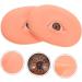 Hemoton 1 pair Eye Practice Eyeshadow Training Boards Makeup Skin Model Silicone Models Eyebrow 7.70X5.70X1.50CM As Shown - Buy Online on GoSupps.com