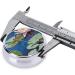 Dragonfly Painting Mini Round Pill Box | 3 Compartment Travel Organizer | Portable Medicine Case for Home & Office - Buy Online on GoSupps.com