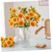 DECHOUS Simulated Sunflower Faux Sunflower Arrangement Sunflower Decor Realistic Sunflower Artifical Flower Arrangement Delicate Sunflower Bouquets Silk Flower Single Flower Yellow Flower - Buy Online on GoSupps.com