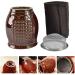 Buy LIXBD Ceramic Moxibustion Pot Set - Manual Moxa Massage Burner & Cover | International Shipping - Buy Online on GoSupps.com