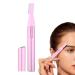 Qumiuu Facial Hair Trimmer Battery Operated Shaver Shaver for Body and Facial Hair Removal for Legs Cheeks Neck Armpits Lips Bikini Shower Makeup Party