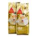 Delta Caf s - Coffee Beans Gold - 2 packages of 1 kg - intensity 8 - Full -bodied Arabica R Stkaffe bean mixture - very aromatic with notes of honey and ripe fruits