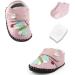Baby Toddler Shoes PU Leather 12-18 Months | Butterfly Pink Boys Girls Shoes - Buy Online on GoSupps.com