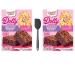 Duncan Hines Dolly Parton's Fabulously Fudgy Brownie Mix Bundle, Includes Two (2) 17.6 oz Fabulously Fudgy Flavored Brownie Mix and One (1) Spatula (style may vary)