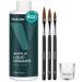 VIARAND 4Oz Monomer Acrylic Nail Liquid Set-120ml Acrylic Liqid Monomer+3pcs Acrylic Brush+Glass Cup