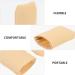 Healvian 16 Pcs Silicone Toe Protectors - Toe Tubes for Rubbing, Ingrown Toenails, Corns - Soft Toe Sleeves for Toes and Fingers - Light Yellow - Buy Online on GoSupps.com