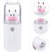 minkissy Portable Hydrating Facial Mister Small Humidifier for Skin Care Cool Nano Mist Sprayer Cartoon Design for Daily Hydration and Moisturizing The Go 3.8x3.8x10.8cm - Buy Online on GoSupps.com