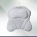 Natural Essence Bath Pillow Soft Air Mesh, Premium Quality 3D Bath Accessories, Washable and Supports Back Neck and Quality Headrest Relaxation - Valentines Day Gifts for Him and Her by Trade Sailor