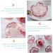Ciieeo 5pcs Cherry Blossom Sauce Flower Jewelry Dish Sink Splash Guard Floral Ring Holder Cute Dipping Bowls Sauce Plate Cherry Blossom Bowls Tableware Pink Dipping Dish Glass - Buy Online on GoSupps.com