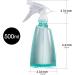 Empty Plastic Spray Bottles (3 Pack) 17oz - Refillable Sprayer for Cleaning Solutions, Hair, Essential Oils, Plants - Mist and Stream Mode - Buy Online on GoSupps.com