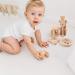 Promise Babe Montessori Rattle Set - Wooden Infant Puzzle Toy Collection - Buy Online on GoSupps.com