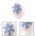 HAICN 2Pieces Christmas Bath Sponges Red Santa White Snowflake Design Shower Loofahs Balls Party Favors Supplies for Men Women Body Scrubber - Buy Online on GoSupps.com