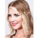 Runmi Head Chain with Zechin Tassels | Bridal Headpiece & Festival Hair Accessories for Women & Girls (Golden) - Buy Online on GoSupps.com