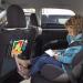Uraqt Car Backrest Protection - 2 Pack Waterproof Kick Mats & iPad Holder for Children - Universal Fit Back Seat Organizer - Buy Online on GoSupps.com