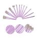 Buy NOLITOY 1 Set Purple Makeup Brush Set - Premium Cosmetic Brushes for Eyeshadow & Face | Travel-Friendly Makeup Tools | International Shipping Available - Buy Online on GoSupps.com