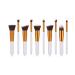 Milopon 10PC Make-Up Brush Set - Foundation Eyeshadow Eyebrow & Facial Brushes - Premium Cosmetic Tools for Women & Girls - International Shipping - Buy Online on GoSupps.com