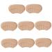 FOMIYES 4 Pairs Follow up Mirror Adhesive Pads Sneaker Pads Liners Ladies Heels Womens Heels Pads for Heels Cushion Comfortable Double Sided Tape Women's