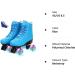 Women's Roller Skates Faux Leather Roller Skates High-top Roller Skates Four-Wheel Roller Skates Shiny Roller Skates for Kids and Adults 44/US 10 blue flash - Buy Online on GoSupps.com