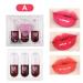 3 Colors Lip Tint Set - Matte Velvet Capsule & Watery Stain for Lips & Cheeks | Long-lasting & Waterproof Korean Formula - Non-Sticky Tinta De Labios - Buy Online on GoSupps.com