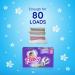 Fleecy Fabric Softener Dryer Sheets - For Irresistibly Soft & Static-Free Clothes | Paraben & Phosphate Free | Softener for Laundry | Relax 80 Sheets - Buy Online on GoSupps.com