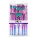 MODA Prismatic 12 pc Signature Makeup Brush Set - Ultimate Powder Foundation Fan Smudger Crease Detail & Liner Brushes for Flawless Makeup - Buy Online on GoSupps.com