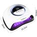 Ruspela 300W UV Nail Lamps for Gel Nails LED Polish Dryer with Phone Holder 72 Beads Nail Curing Lamp with LCD Display Auto Sensor 4 Timer Setting Detachable Nail Dryer for Beginners Home Salon Use - Buy Online on GoSupps.com